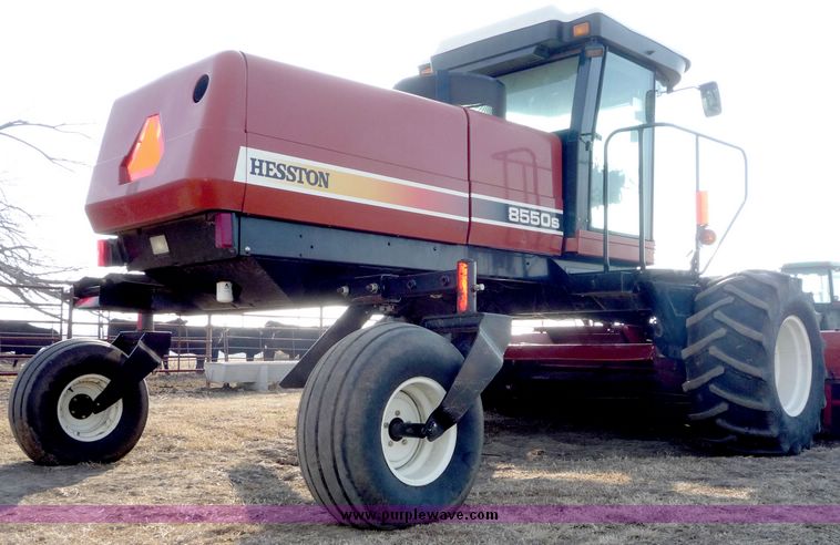 image for item 5126 2002 Hesston 8550 self propelled swather