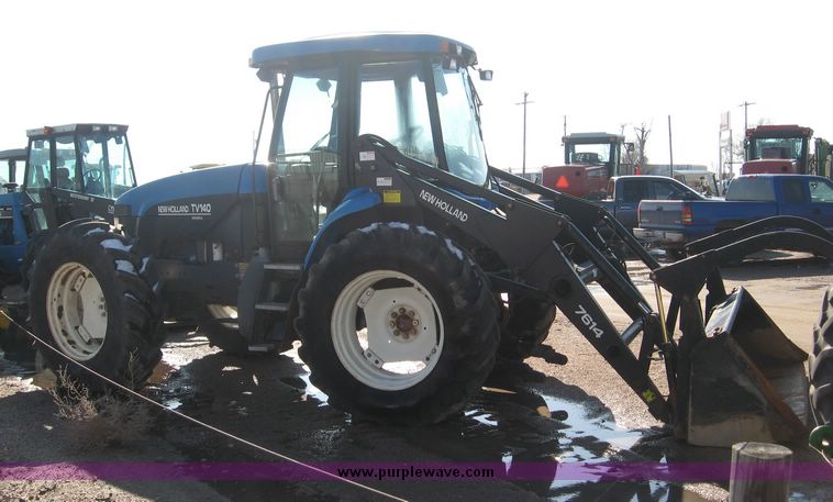 image for item 6611 1998 New Holland TV140 bi-directional 4WD tractor