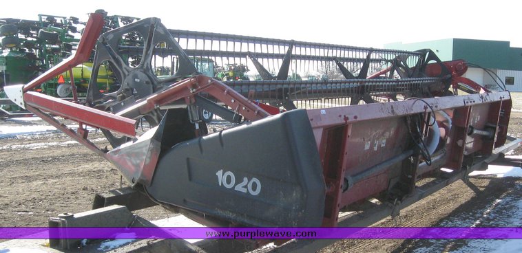 image for item 6624 1993 Case IH 1020 flex platform header