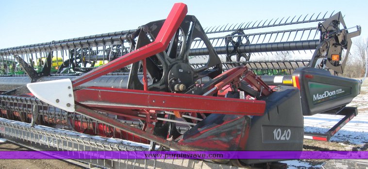 image for item 6624 1993 Case IH 1020 flex platform header