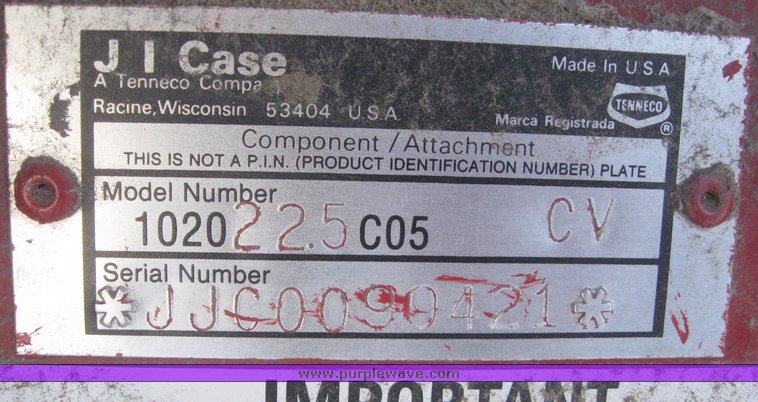 image for item 6624 1993 Case IH 1020 flex platform header