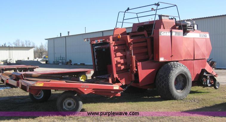 image for item 9001 1998 Case IH 8590 large square 4x4 baler