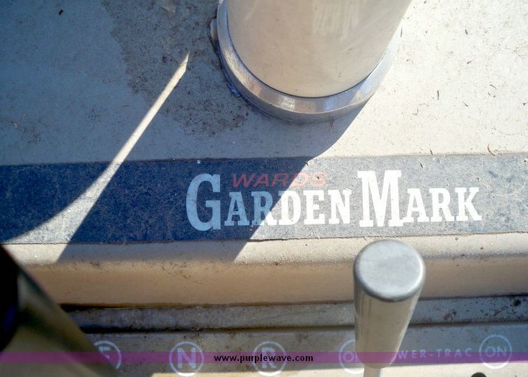 image for item 5263 Wards Garden Mark riding lawn mower