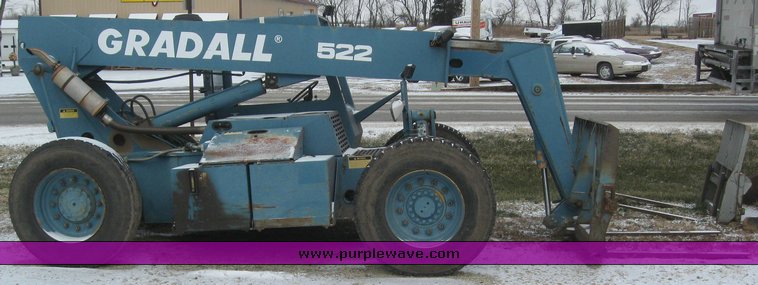image for item 6621 1987 Gradall 522-25 telehandler