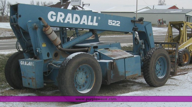 image for item 6621 1987 Gradall 522-25 telehandler