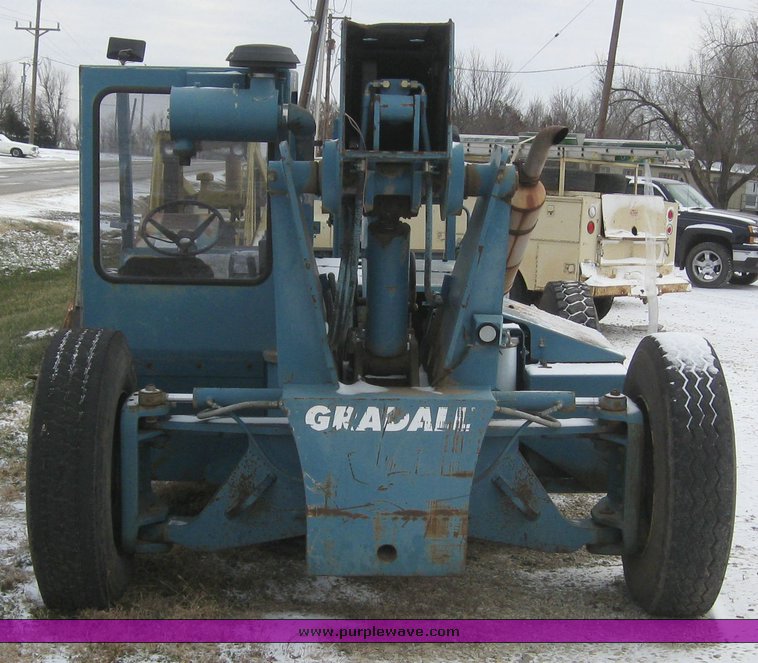 image for item 6621 1987 Gradall 522-25 telehandler