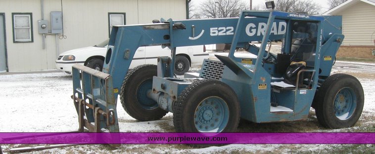 image for item 6621 1987 Gradall 522-25 telehandler