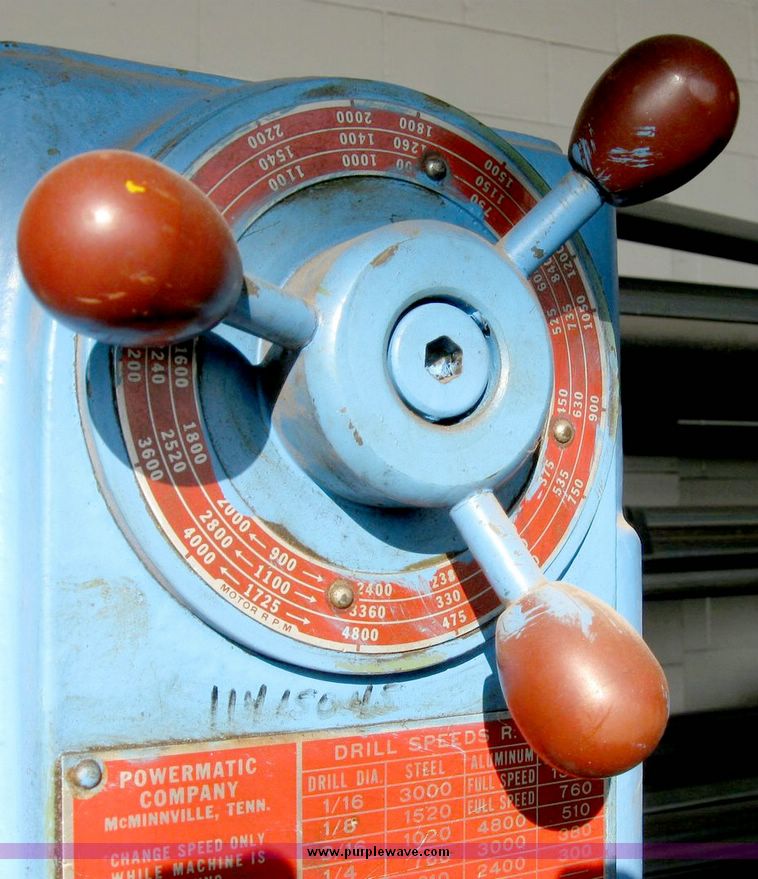 image for item 6639 Powermatic drill press