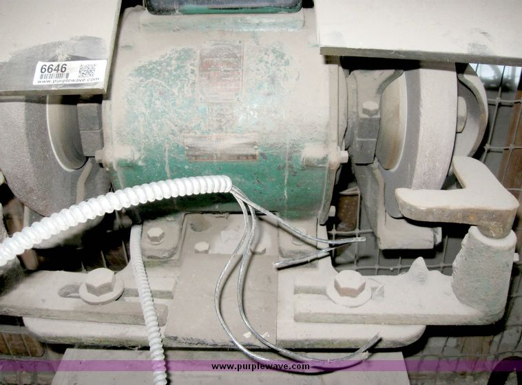 image for item 6646 United States Electric Tool 12" grinder on stand