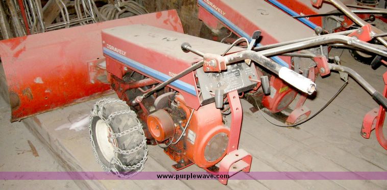 image for item 6685 (4) Gravely 2-wheel lawn tractors