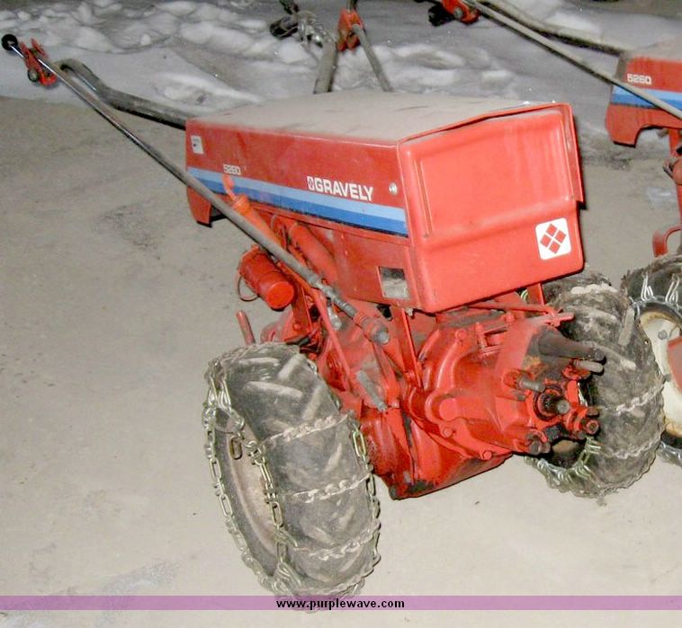 image for item 6686 (2) Gravely 5260 2-wheel lawn tractors