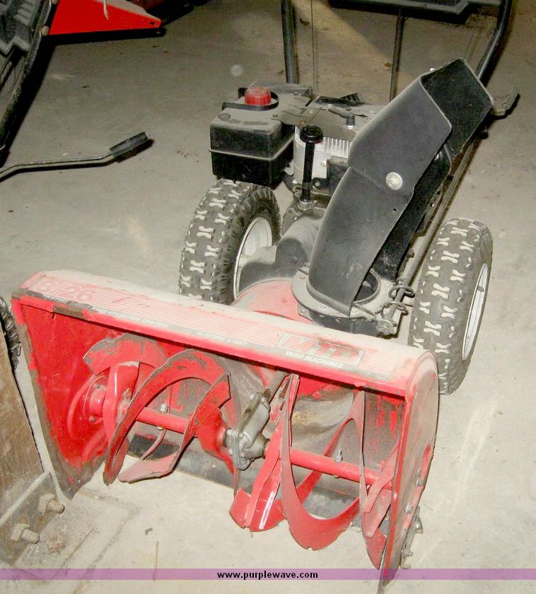 image for item 6693 (2) MTD 8/26 snow blowers