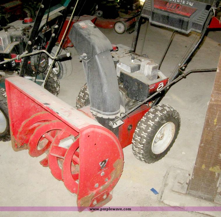 image for item 6693 (2) MTD 8/26 snow blowers