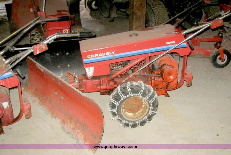 image for item 6695 (3) Gravely 5260 2-wheel lawn tractors