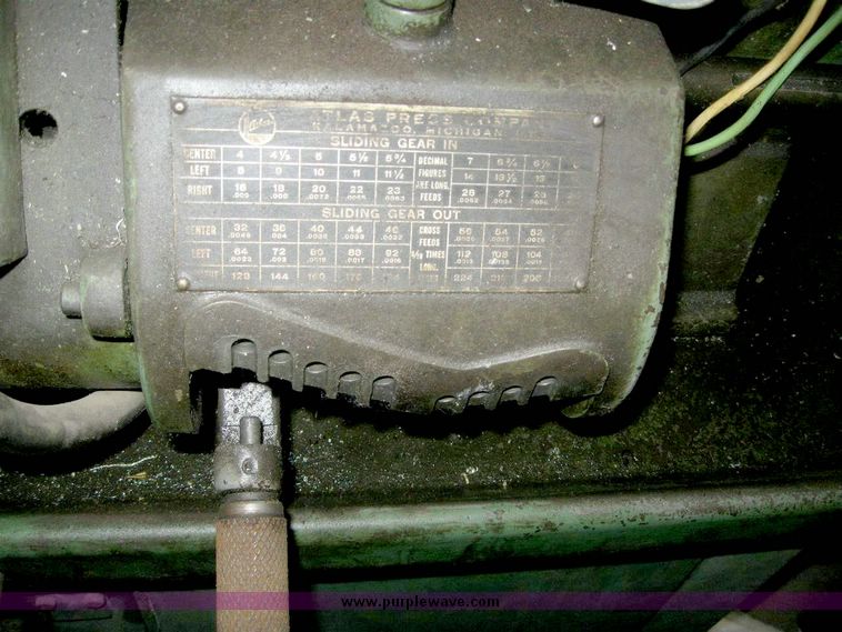 image for item 6698 Clausing Metal lathe