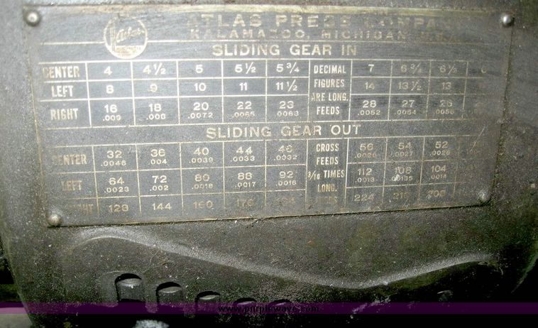 image for item 6698 Clausing Metal lathe