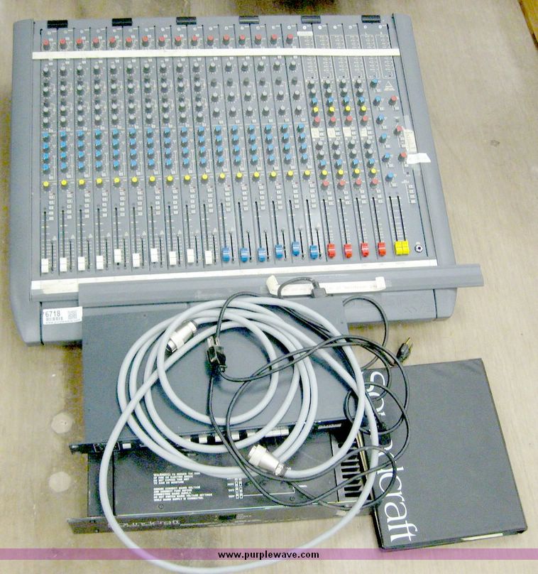 image for item 6718 Soundcraft Dave16 AV audio console