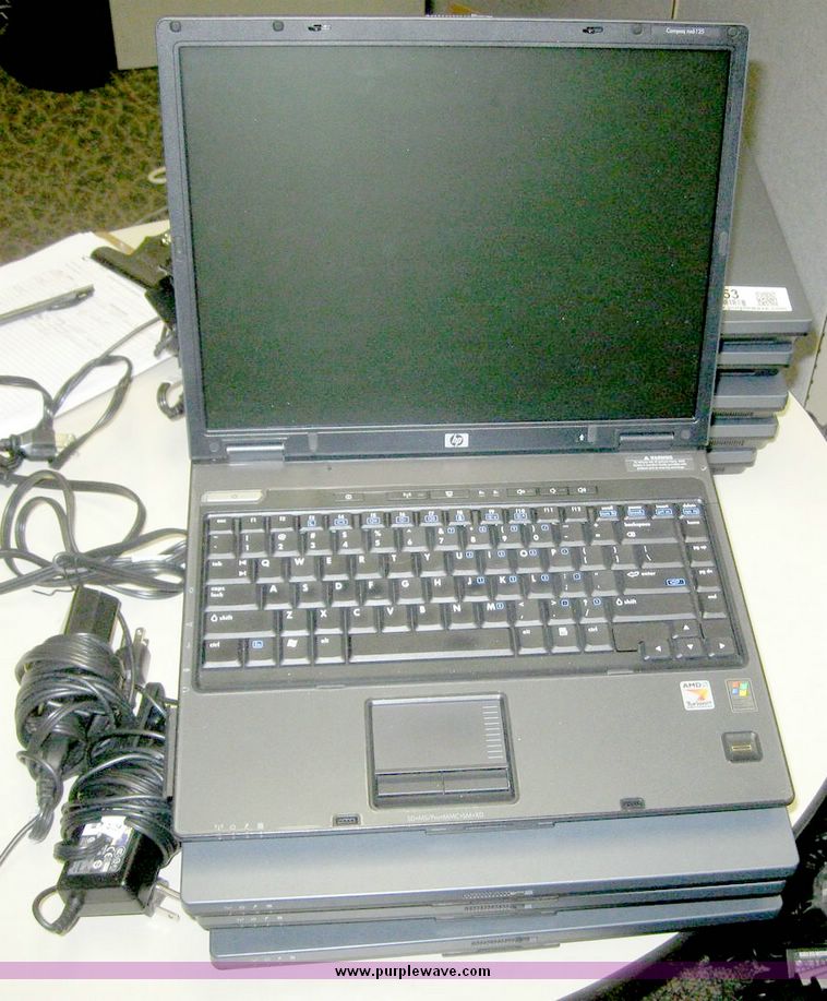 image for item 6752 (4) HP Compaq NX6125 laptops