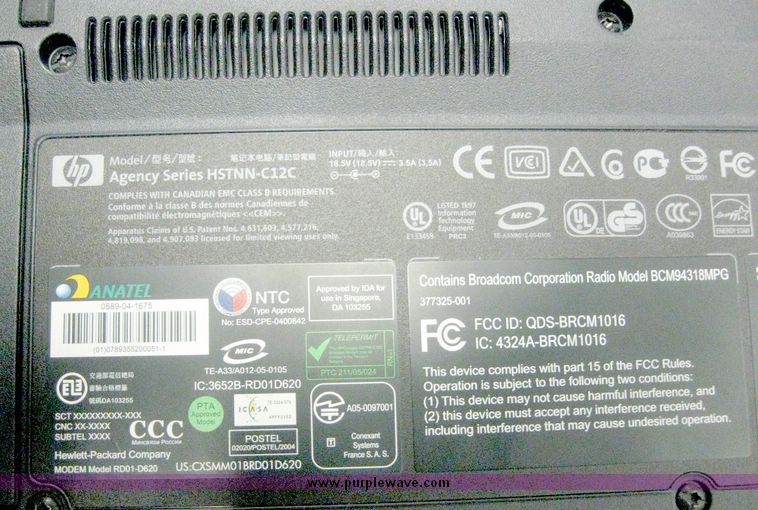 image for item 6753 (5) HP Compaq NX6125 laptops