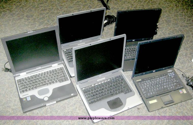 image for item 6754 (2) Compaq NX9010 laptops