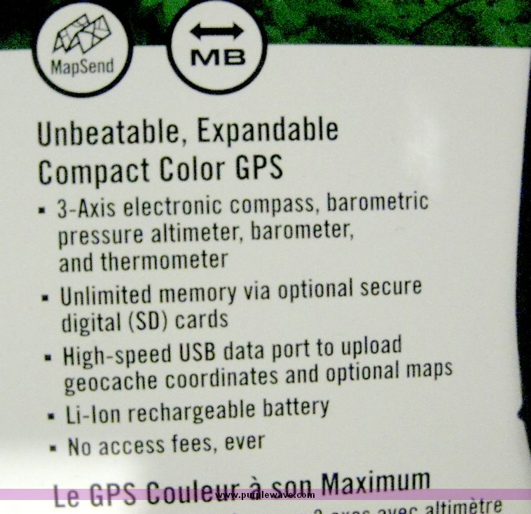 image for item 6783 Magellan Explorist 600 handheld GPS