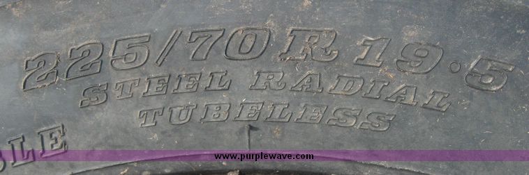 image for item 3163 (2) tires with wheels