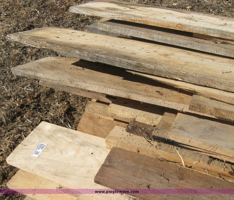 image for item 3167 Assorted cuts of rough cut lumber