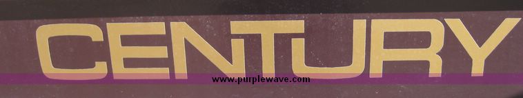 image for item 3736 1986 Century LX3500 21' boat with trailer