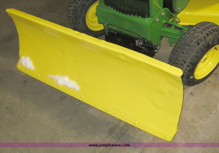 image for item 3802 John Deere 110 riding garden tractor