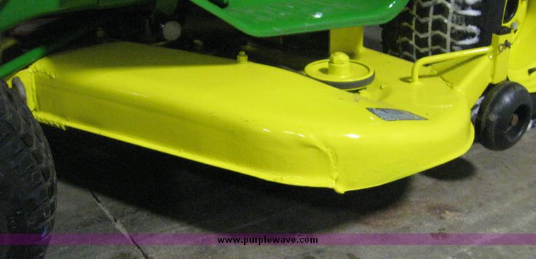 image for item 3802 John Deere 110 riding garden tractor