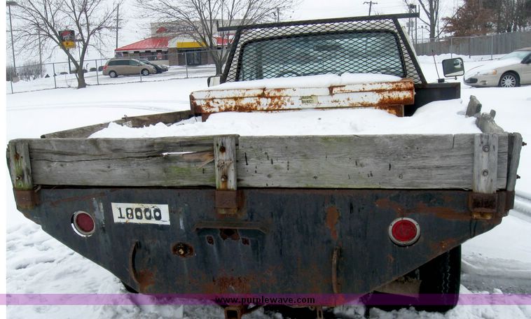 image for item 5270 1987 Ford F-350 dual wheel pickup with flatbed