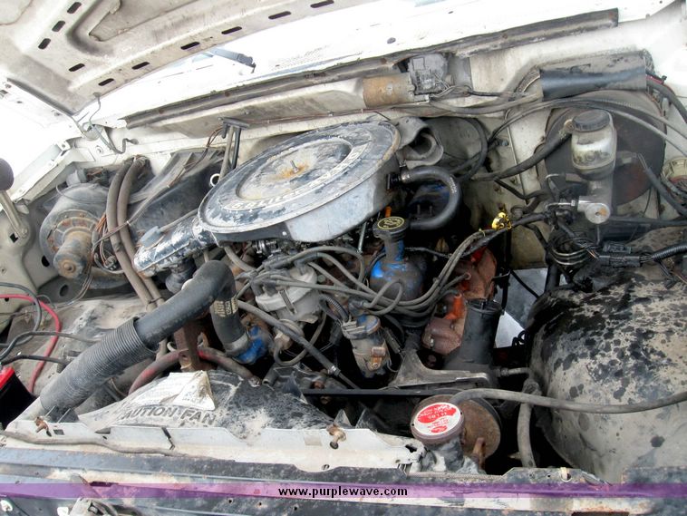 image for item 5270 1987 Ford F-350 dual wheel pickup with flatbed