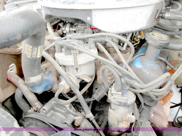 image for item 5270 1987 Ford F-350 dual wheel pickup with flatbed