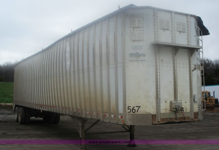 image for item 8594 1992 Guthrie 50' open top trailer