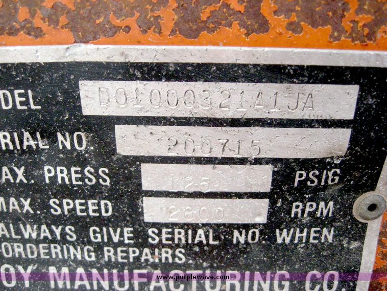 image for item 3754 Joy portable air compressor