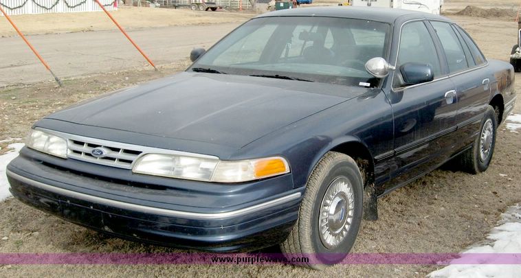 image for item 3757 1997 Ford Crown Victoria Police Intercepter