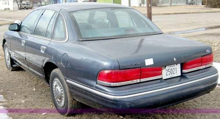 image for item 3757 1997 Ford Crown Victoria Police Intercepter
