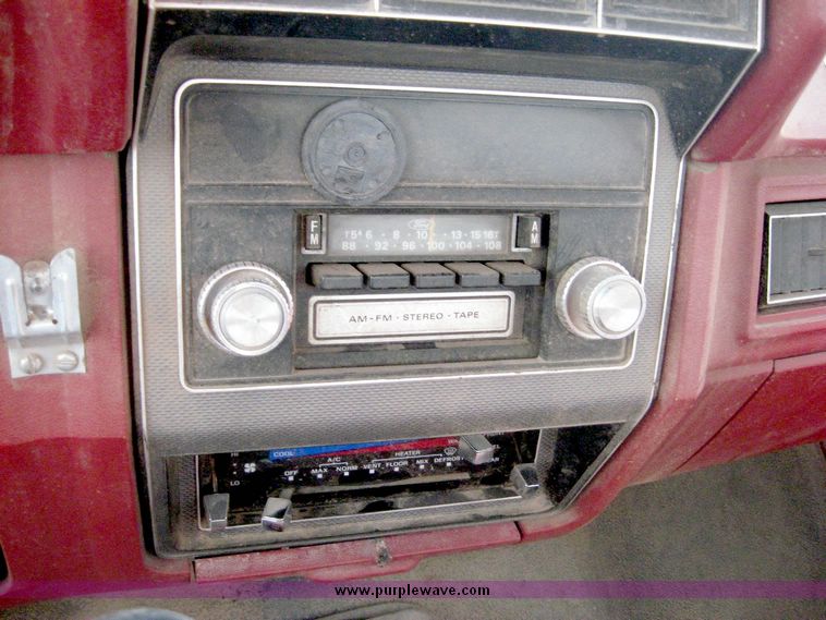 image for item 3758 1984 Ford F-350 pickup with 11' flatbed