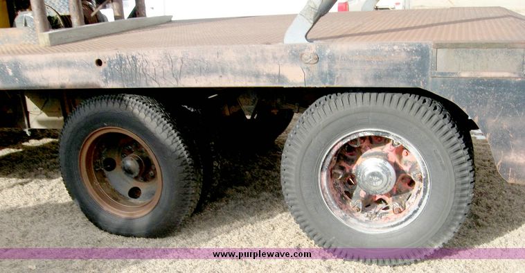 image for item 3760 1961 Chevrolet 60 tandem axle winch truck