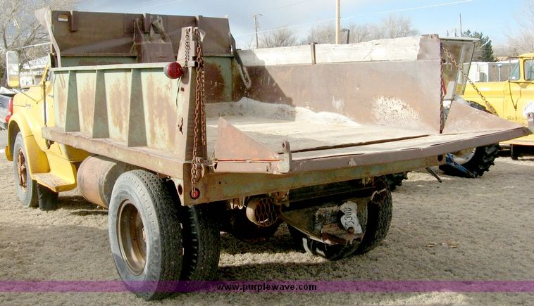 image for item 3762 1969 Chevrolet C50 truck with 10' dump bed
