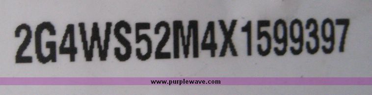 image for item 3806 1999 Buick Century Custom