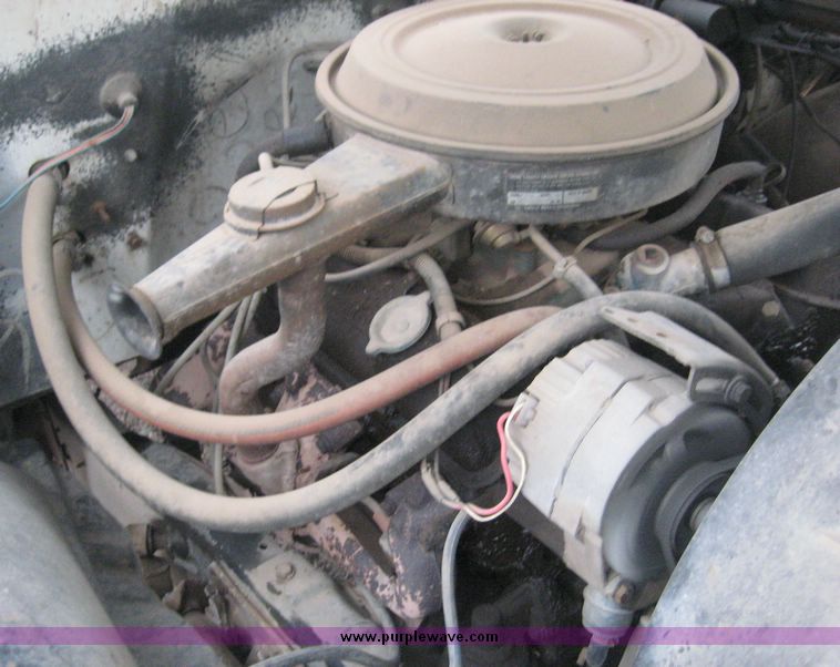 image for item 3807 1978 GMC Sierra 3500 pickup with 8' flatbed