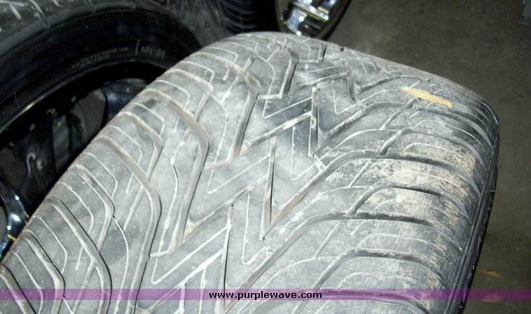 image for item 5085 (4) 22" tires and wheels