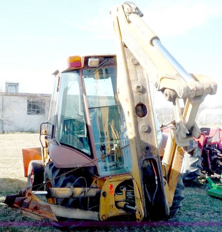 image for item 5106 1989 Case 580K back hoe loader