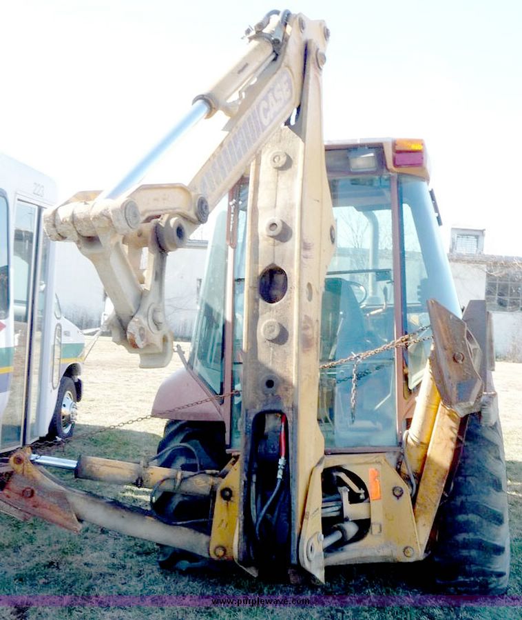 image for item 5106 1989 Case 580K back hoe loader
