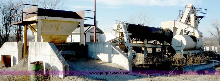 image for item 5119 Almix model 100 asphalt plant