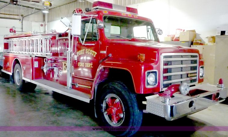 image for item 5120 1978 International S 1954 fire truck