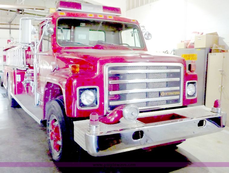 image for item 5120 1978 International S 1954 fire truck