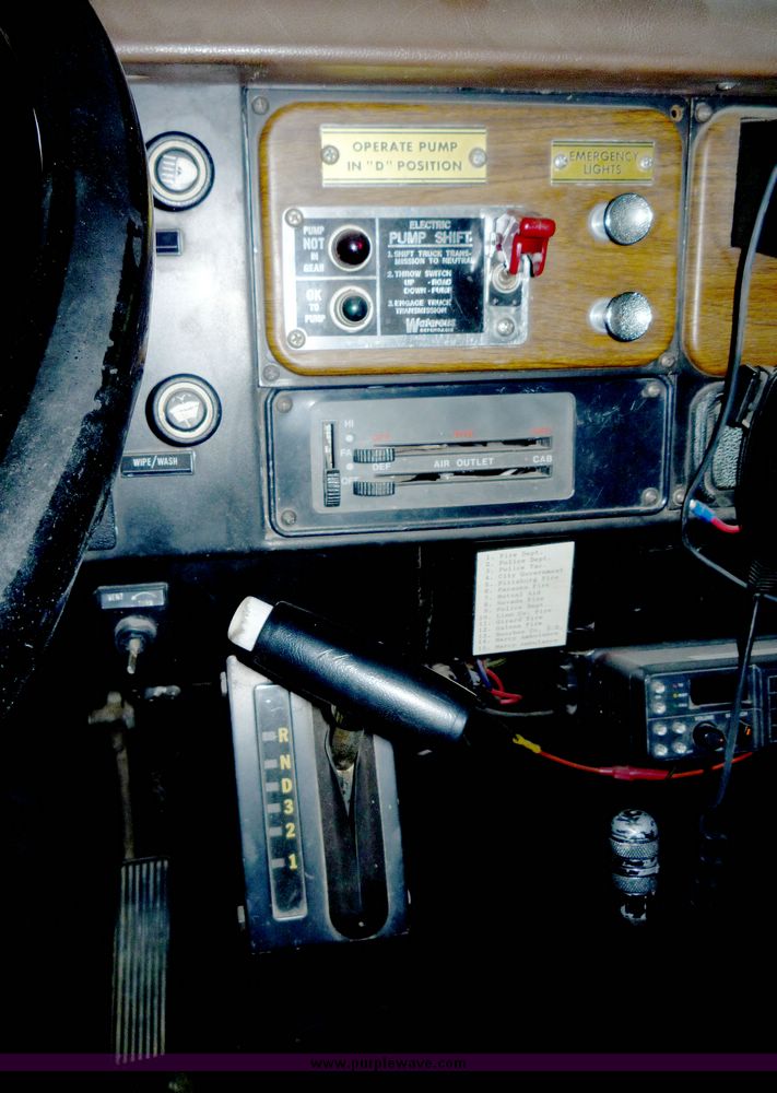 image for item 5120 1978 International S 1954 fire truck