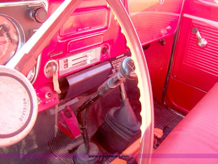 image for item 8429 1971 Chevrolet C50 fire tanker truck